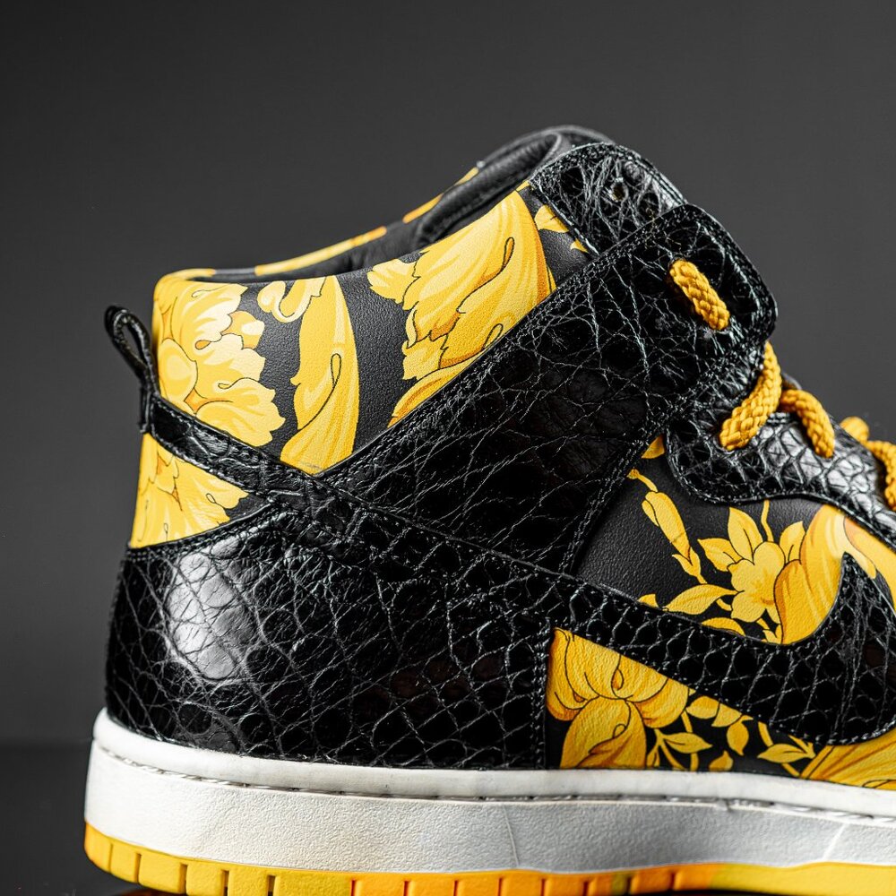 NikeDunk Custom with Genuine Alligator Skin size 10 - 28 cm on the insole ! - Picture 15 of 16
